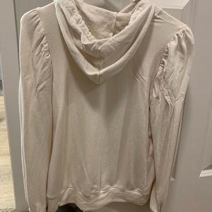 Cream Sundry Puff Shoulder Sweatshirt Size 0